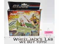 Ammo Dump Unit W/Box Complete GI Joe 1985 Action War Hasbro Vintage