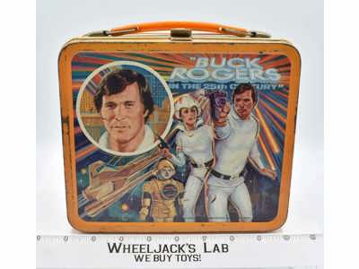 Buck Rogers Metal Lunchbox W/Thermos 1979 Vintage Aladdin Industries