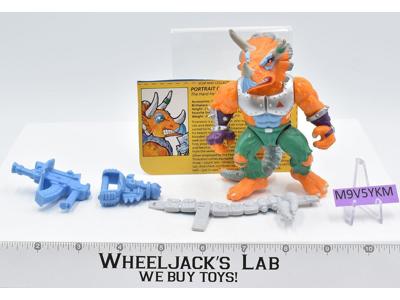 Triceraton 100% Complete Teenage Mutant Ninja Turtle 1990 Playmates Figure