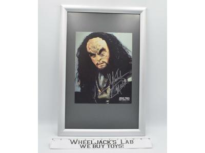Martok Star Trek Deep Space 9 J.G. Hertzler AUTOGRAPHED 8x10 Picture