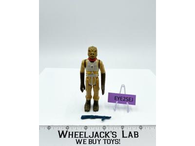 Bossk Bounty Hunter 100% Complete Star Wars ESB 1980 Kenner Figure NO REPRO