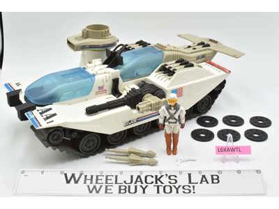 Avalanche Snow Tank 100% Complete G.I. Joe 1990 Hasbro Vintage Vehicle