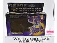 Blitzwing Box Only 1985 Vintage Hasbro G1 Transformers Action Figure