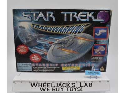 Transwarping Starship Enterprise Star Trek 1996 Playmates Action Figure Vehicle