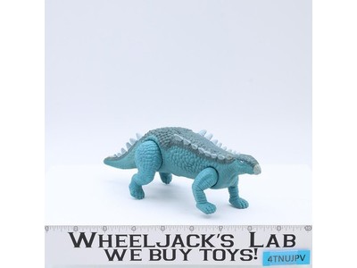 Blue Polacanthus Definitely Dinosaurs 1987 Playskool Vintage 8" Action Figure