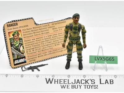 Stalker V1 Straight Arm 100% Complete G.I. Joe 1983 Hasbro Action Figure Vintage