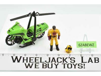 Condor W/Brad Turner #2 100% Complete M.A.S.K.1986 Kenner Action Figure Vehicle