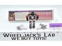 Rumble Cassette SILVER 100% Complete Vintage 1985 G1 Transformers Figure