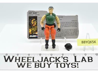 Hot Seat V1 100% Complete 1989 GI Joe Vintage Hasbro ARAH Action Figure