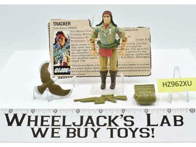 Spirit Tracker V1 100% Complete 1984 GI Joe Hasbro Vintage Action Figure