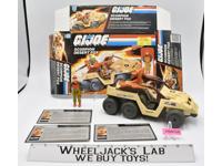 Scorpion Desert Fox With Box 1988 G.I. Joe Hasbro Vintage Vehicle European