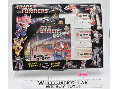 Read Along Books Gift Pack W/Cassette Tapes Transformers 1984 Kid Stuff