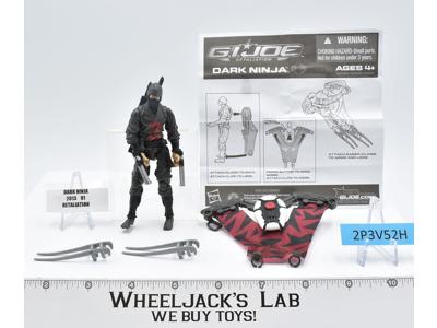 Dark Ninja 100% Complete G.I. Joe 2013 Hasbro Action Figure