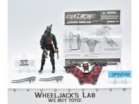 Dark Ninja 100% Complete G.I. Joe 2013 Hasbro Action Figure