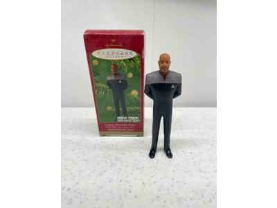 Captain Benjamin Sisko Star Trek MIB NEW Keepsake Ornament 2001 Hallmark