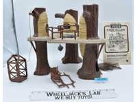 Endor Ewok Village Action Playset 100% Complete ROTJ Star Wars 1983 Vintage