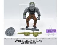 Rocksteady HARD HEAD Teenage Mutant Ninja Turtles TMNT 1988 Playmates Figure