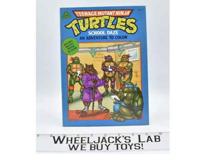 School Daze An Adventure to Color Teenage Mutant Ninja Turtles 1988 TMNT