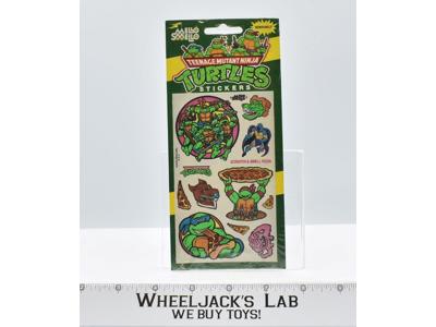 Sticker Sheet Teenage Mutant Ninja Turtles TMNT 1990 Mello Smello NEW SEALED