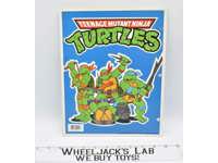 Vintage School Folder Teenage Mutant Ninja Turtles 1989 Mirage Studios