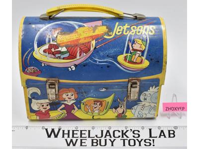 The Jetsons School Lunch Box Metal Dome Top 1963 Vintage