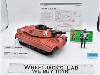 Cobra C.A.T. II W/ Crimson Guard Immortal Complete WORKS G.I. Joe Hasbro 2003