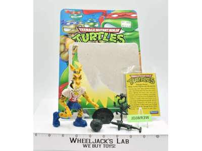 Halfcourt w/Cardback NR MINT 100% Complete TMNT 1992 Playmates Vintage Figure