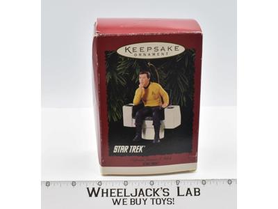 Captain James T. Kirk Star Trek W/Box Keepsake Ornament 1995 Hallmark