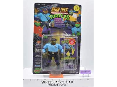 First Officer Don Teenage Mutant Ninja Turtles TMNT Star Trek 1994 NEW MOSC