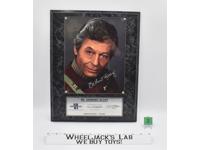 Dr. McCoy Star Trek Undiscovered Country Deforest Kelley AUTOGRAPHED Plaque