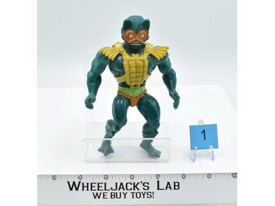 Mer-Man #1 GREEN BELT He-Man MOTU Mattel Masters of the Universe 1982 Mattel