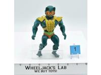 Mer-Man #1 GREEN BELT He-Man MOTU Mattel Masters of the Universe 1982 Mattel