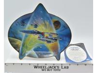 Starship Enterprise Of The Future Plate Star Trek 1996 The Hamilton Collection