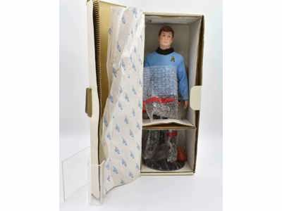 Dr. McCoy 14" Porcelain Doll Hamilton Collection Star Trek 1988 Ernst MIB