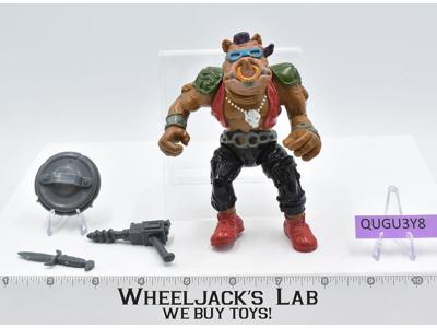 Bebop HARD HEAD 100% Complete Teenage Mutant Ninja Turtles 1988 Playmates