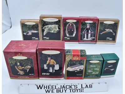 Lot of 10 Star Trek Hallmark Magic Keepsake Ornaments