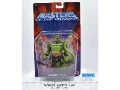 Whiplash 200x He-Man Masters of the Universe MOTU NEW MOSC 2003 Mattel