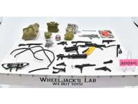 Action Force Accessories LOT G.I. Joe 1990 Hasbro Vintage Action Figure