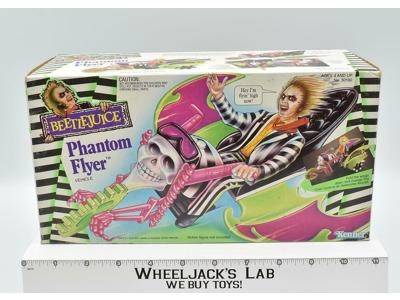 Phantom Flyer Vehicle Beetlejuice 1990 Kenner Toy Car NEW MIB SEALED