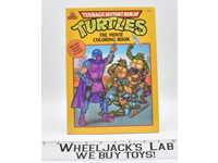 Teenage Mutant Ninja Turtles The Movie Coloring Book 1988 TMNT Random House