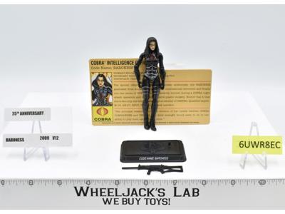 Baroness V12 100% Complete 25th Anniversary G.I. Joe 2009 Hasbro Action Figure