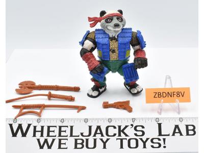 Panda Khan 100% Complete Teenage Mutant Ninja Turtles 1990 Playmates Figure
