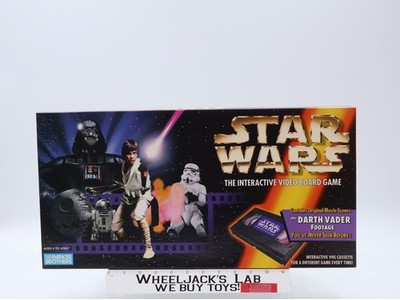 Star Wars Interactive Video Board Game 1996 Parker Brothers NEW UNUSED