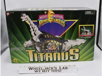 Titanus Carrier Zord Mighty Morphin Power Rangers 1993 Bandai Complete W/Box