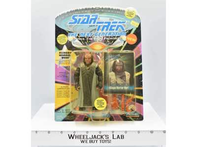 Klingon Warrior Worf Star Trek The Next Generation Playmates 1993 Figure NEW