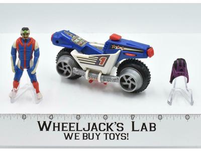 Bullet Motorcycle W/Ali Bombay 100% Complete 1987 M.A.S.K. Kenner Vintage