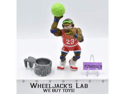 Slam Dunkin' Don 100% Complete Teenage Mutant Ninja Turtle 1991 Playmates