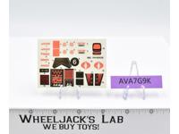 S.N.A.K.E. NEW UNUSED Decal Sticker Sheet G.I. Joe 1983 Hasbro Vintage