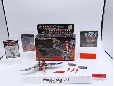 Swoop 100% Complete W/BOX 1985 Vintage Hasbro G1 Transformers Action Figure