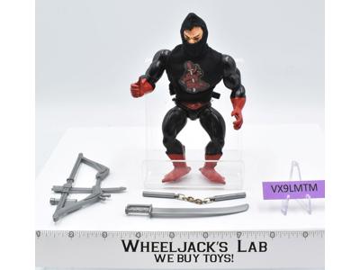 Ninjor 100% Complete 1987 He-Man Masters of the Universe MOTU Mattel Figure